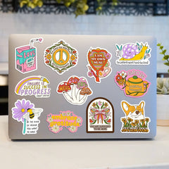 Retro Positivity 11 Sticker Pack