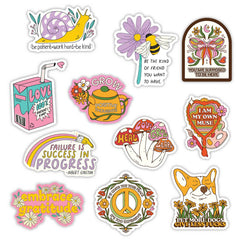 Retro Positivity 11 Sticker Pack