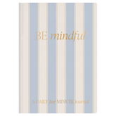 Be Mindful Striped Journal
