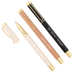 Motivational Metal Pen Set