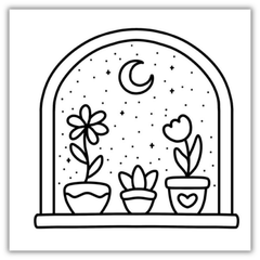Simple Art: Coloring Book for Adults and Teens, Bold and Easy Designs for Relaxation with Minimalist Features (Spiral Bound)
