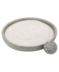 Minimalist Floral Orb Cast Stone Zen Garden