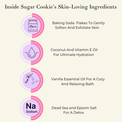 Sugar Cookie Aromatherapy Bath Soak for Stress Relief
